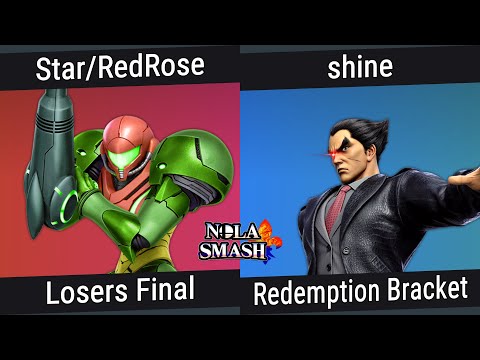 NOLA Smash Weekly 299 Redemption Losers Finals - shine (Kazuya) Vs. Star/RedRose (Samus)