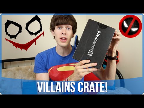 Villain Crate! | Tom Burns