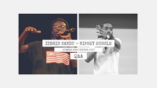 Nipsey Hussle and Iddris Sandu | Live Q&amp;A from Summer Fest Cruise 2017