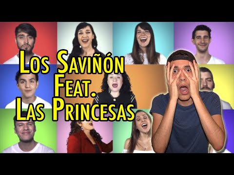 Reacción a Los Saviñón Feat. Las Princesas 🇲🇽 BRUTAL 💥