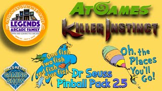 Atgames partners with Rare! Dr Suess Pinball Pack 2.5 and NOD Sale