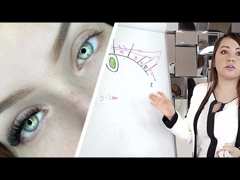 Diseños de Extensiones de Pestañas 👩🏻‍🎓🖌 Encuentra el Punto Alto #BeautyLash
