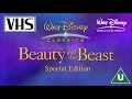 Opening To Beauty And The Beast Special Edition UK VHS 2002