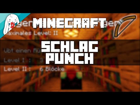 SCHLAG / PUNCH - Verzauberung erklärt - Bogenverzauberung - Minecraft Tutorial German / Deutsch [CC]