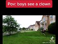 Girl S Vs Clown Boys Vs Clown