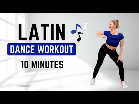 🎶10 Min LATIN DANCE WORKOUT🔥Energetic Cardio for Weight Loss🔥TikTok Takiti Dance Workout🔥#dembow