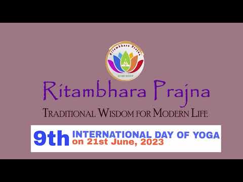 Celebration of international day of yoga 2023।।