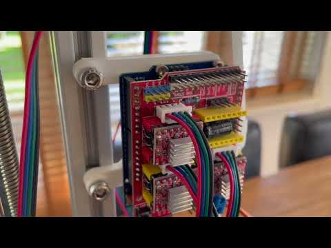 Simple Scara Robotic arm (3D-Printed)