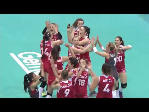 Волейбол Women's VNL 2018: United States v Turkey — Full Match ( Match 121)