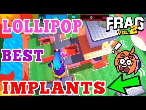 🔥 Lollipop best implants 😎 🎯 #FRAG PRO SHOOTER