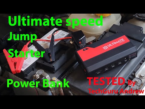 Ultimate speed Jump Starter With Power Bank UMAP 12000 C4