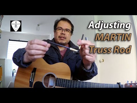 Martin Acoustic Guitar Truss Rod Adjustment DIY