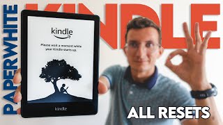 FIX All Software Issues on Your Kindle || SOFT & HARD RESET ON KINDLE PAPERWHITE 11TH GEN