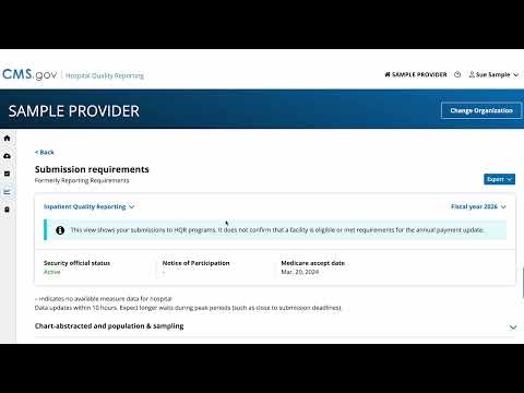 How to View program submission requirements
