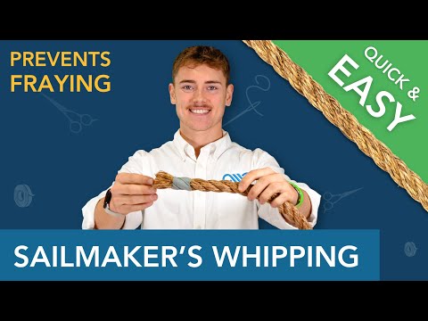 Sailmaker's Whipping | 3 Strand Rope
