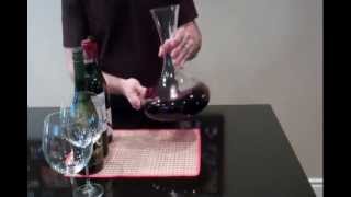 Decanting Young Wine