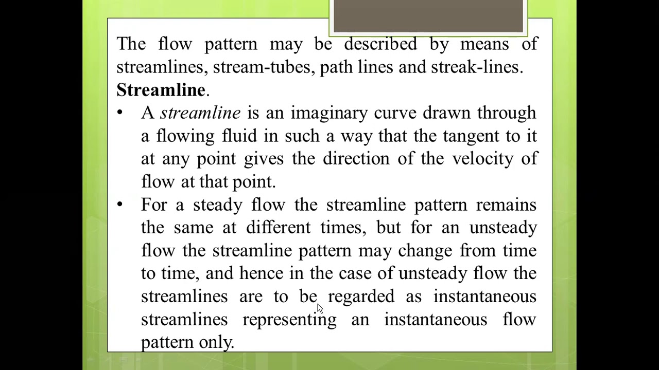 Practical applications of Bernoulli’s equations
