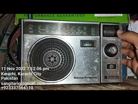 13775khz SAB Saudi Alami Radio Urdu Service. QTH Karachi PakistanReceiver National R-333