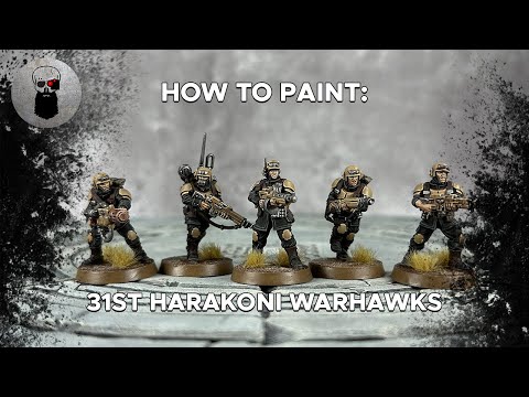 Contrast+ How to Paint: 31st Harakoni Warhawks