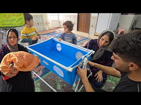 The Baby Visits the Pediatrician | Buying a Beautiful Crib & Visiting the Pejman Family