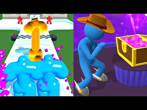 Tall Man Run | Giant Rush! - All Level Gameplay  - LILU (iOS & Android)