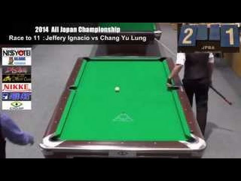 Jeffery Ignacio Chang Yu Lung | QF | All Japan Championship 10 ball 2014