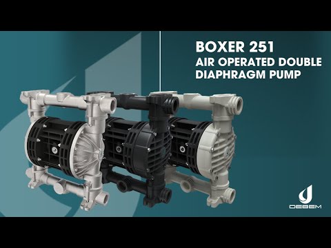 Thumbnail of Debem Boxer 251 AODD Pump Assembly