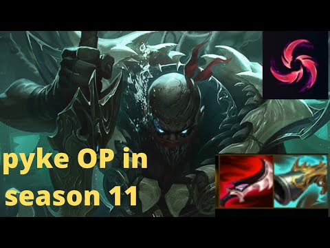 Pyke Support s11  build guides how to carry | league of legends