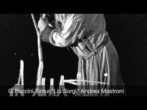 Andrea Mastroni in "Liu Liu sorgi" aria di Timur, Turandot - Puccini