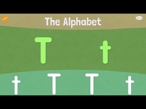 Letter T | Early Phonics | Think Read Write | ELF Learning | ELF Kids ...
