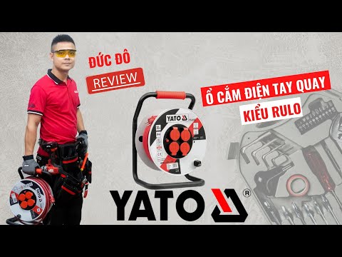 Ilgintuvas ant ritės Yato YT-8108, 50 m, 3x2,5 mm² video