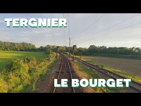 Cabride de TERGNIER au BOURGET via la voie FRET d'Ormoy-Villers