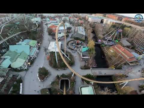 Valkyria Dive Coaster [4K POV] Liseberg - Sweden