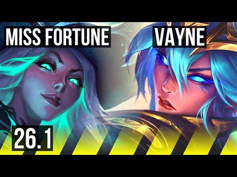 MISS FORTUNE & Rell vs VAYNE & Thresh (ADC) | 71K damage, 6k gold comeback | NA Master | 26.1