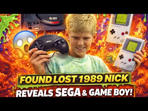 Lost 1989 Nickelodeon Footage Reveals Sega Genesis, Game Boy & Atari Lynx