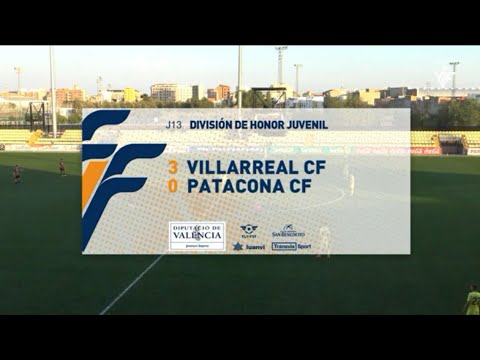 Resum Villarreal CF 3 0 Patacona CF DH 16 2 2021
