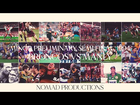 NSWRL Minor Preliminary Semi Final, 1994 - Brisbane Broncos vs Manly Sea Eagles