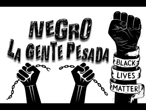 Negro ( Video Liric )  -  La Gente Pesada 2024 Esto es un Sabor Ser Negro Como yo