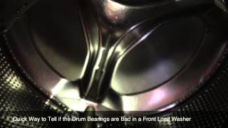 Secret Samurai Technique for Checking Drum Bearings in a Front Load Washer