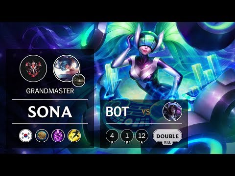 Sona Bot vs Kai'Sa - KR Grandmaster Patch 9.17