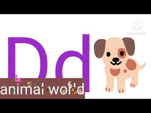 Baby TV my first letters beginning with the letter D