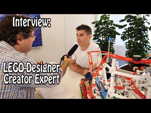 Interview Designer LEGO Creator Expert: Roller Coaster (10261), Modulhäuser etc.