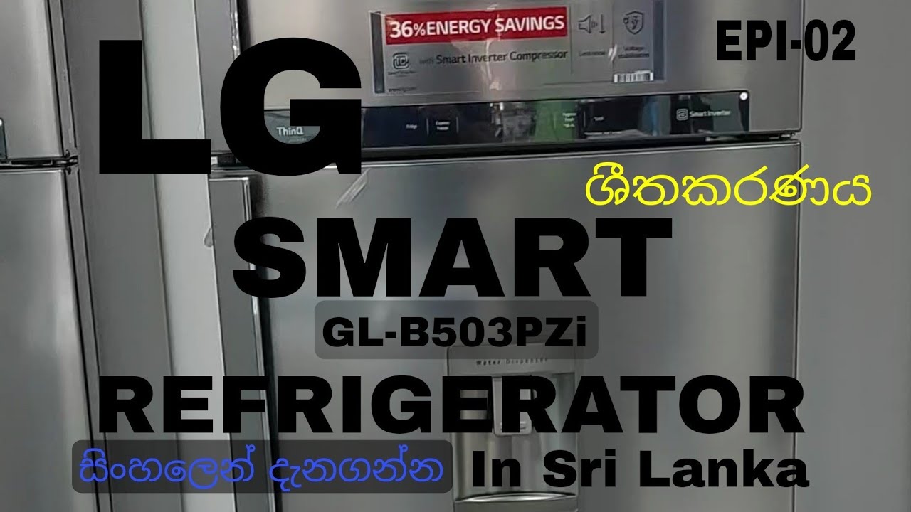 LG Refrigerator 471L GL-B503PZI / LG Fridge/water dipenser/ in sri lanka/sinhala