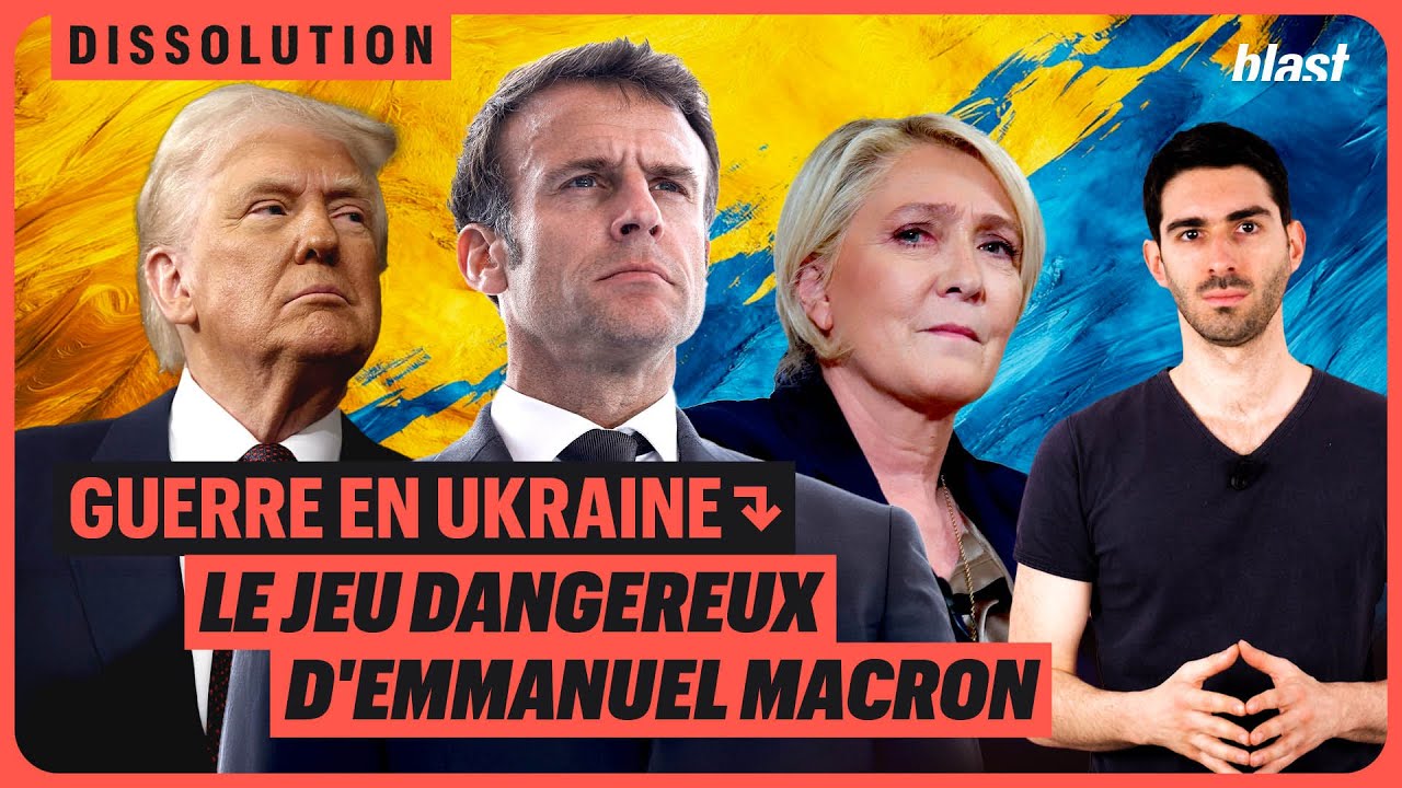GUERRE EN UKRAINE : LE JEU DANGEREUX D'EMMANUEL MACRON