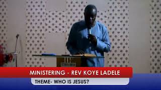 Who is Jesus