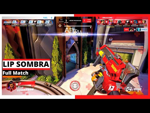 LIP SOMBRA POV | Playoffs - Winners Final | Dragons vs Fuel | OWL Season 2021