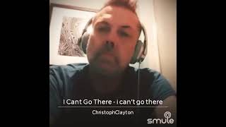 Kenny Chesney&#39;s I can&#39;t go there sung by Christopher Clayton