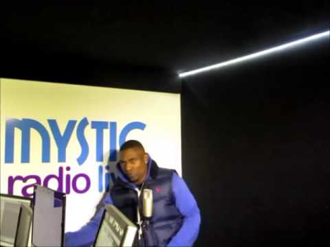 J moorez live on the uktalentshow with & @DjTappaDon & @HOST_KDOT