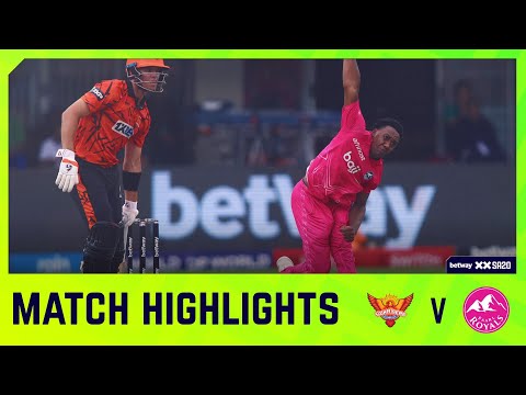 Sunrisers Eastern Cape vs Paarl Royals | Match 7 Highlights