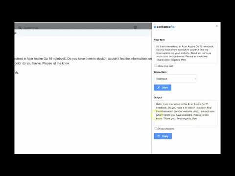 Item video thumbnail